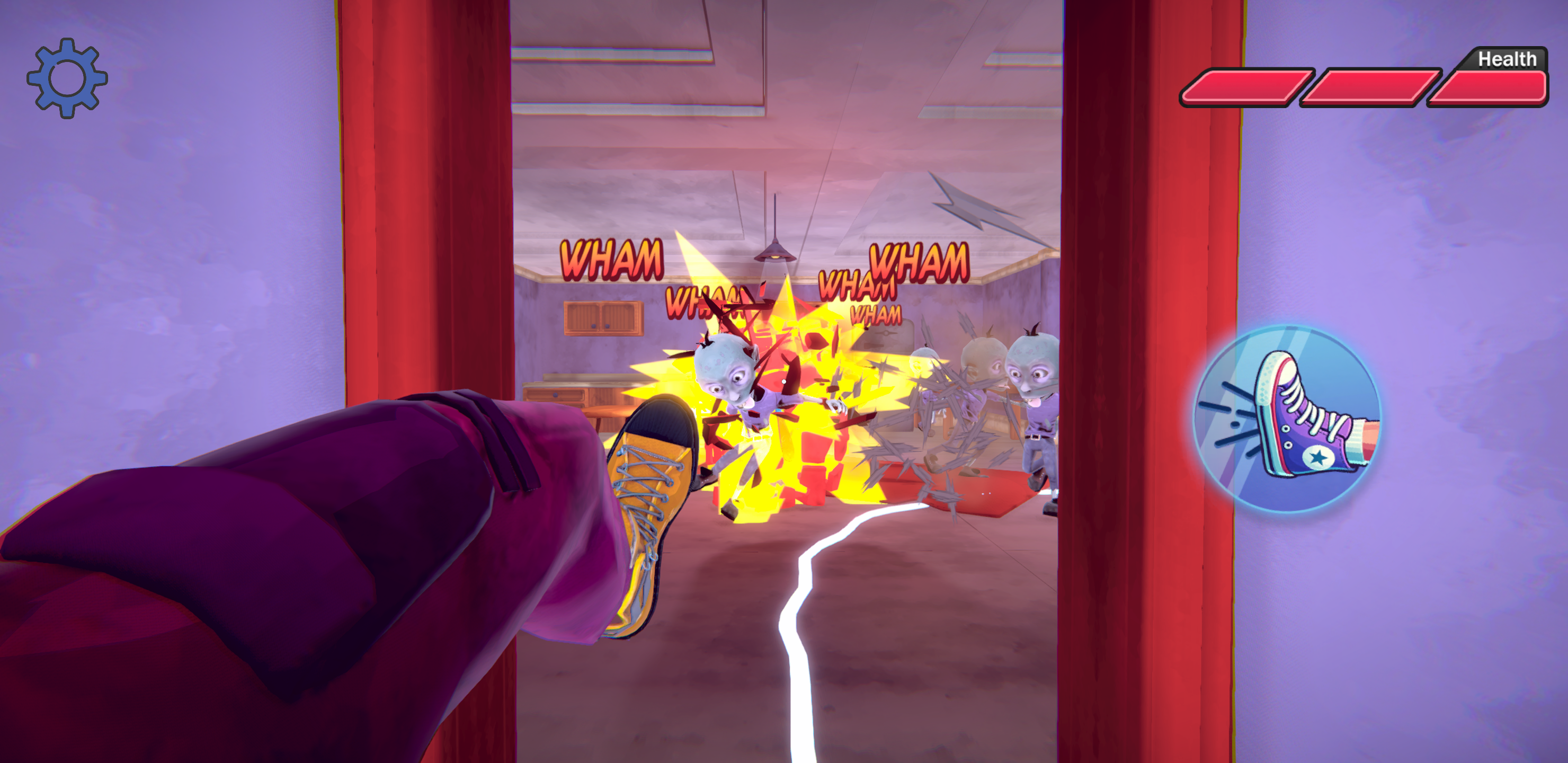 Kick Strike: Power Blast Game Screenshot