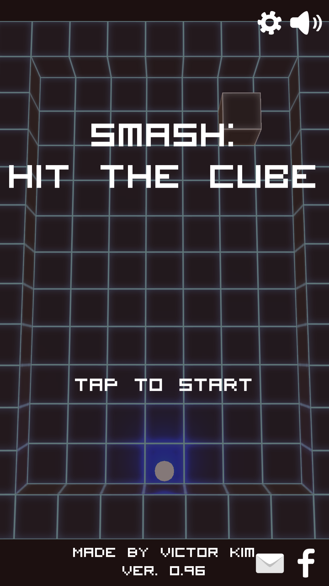 Screenshot of Smash: Hit The Cube