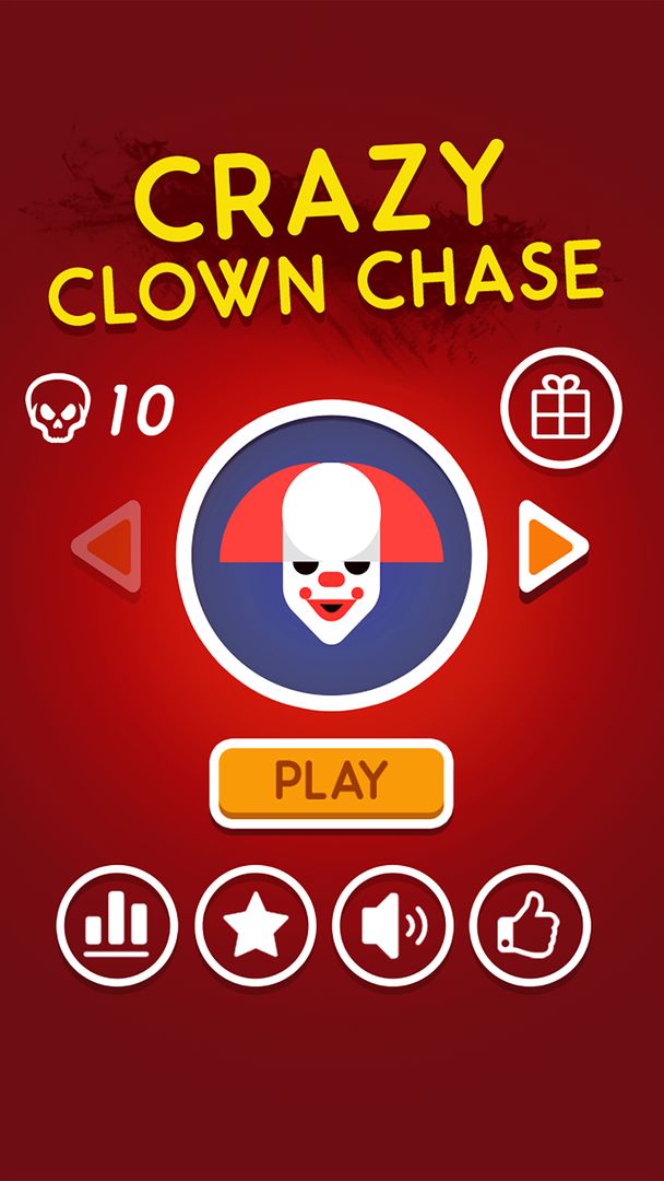 Crazy Clown Chase screenshot game