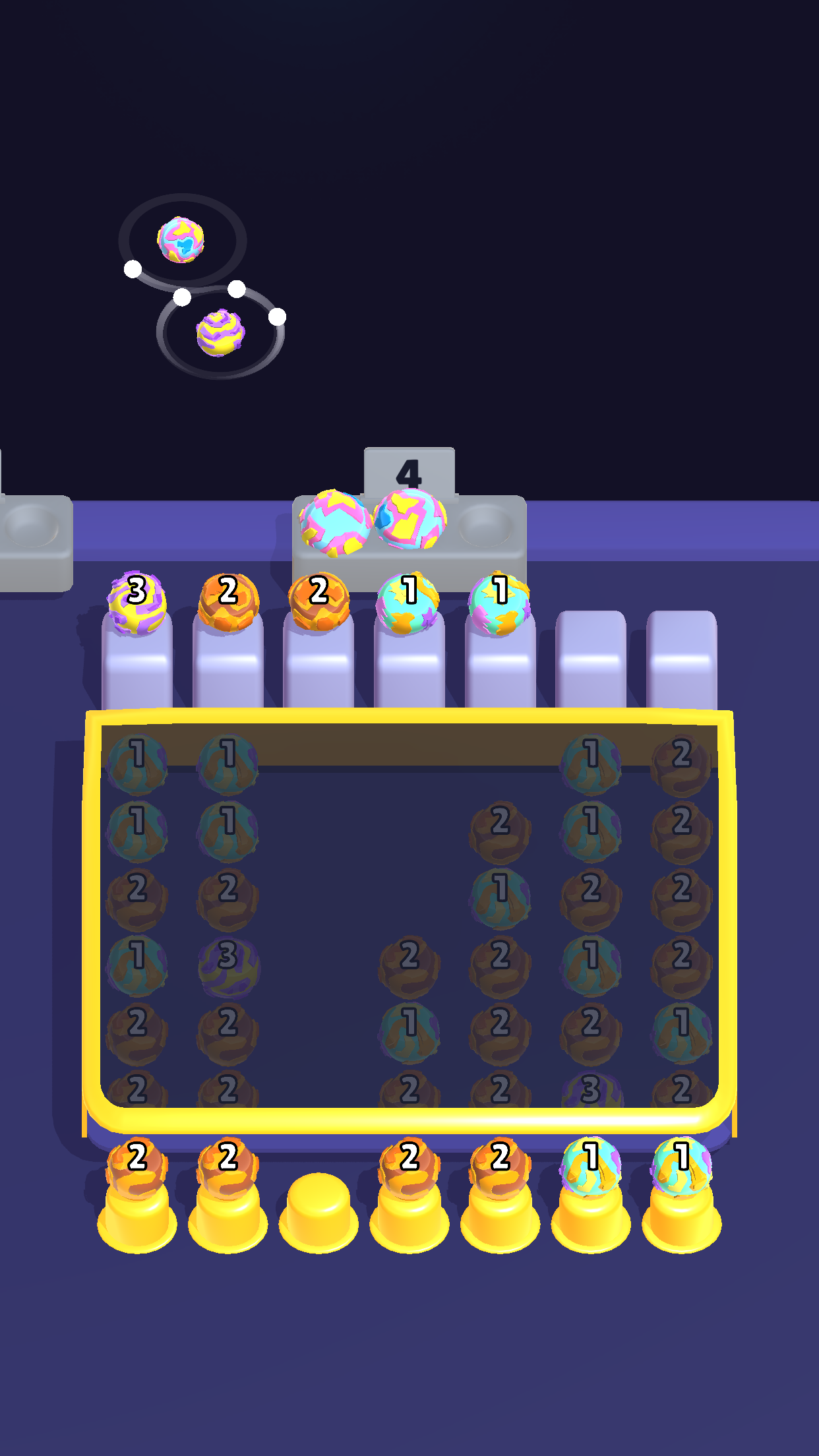 Planet Sort! Game Screenshot