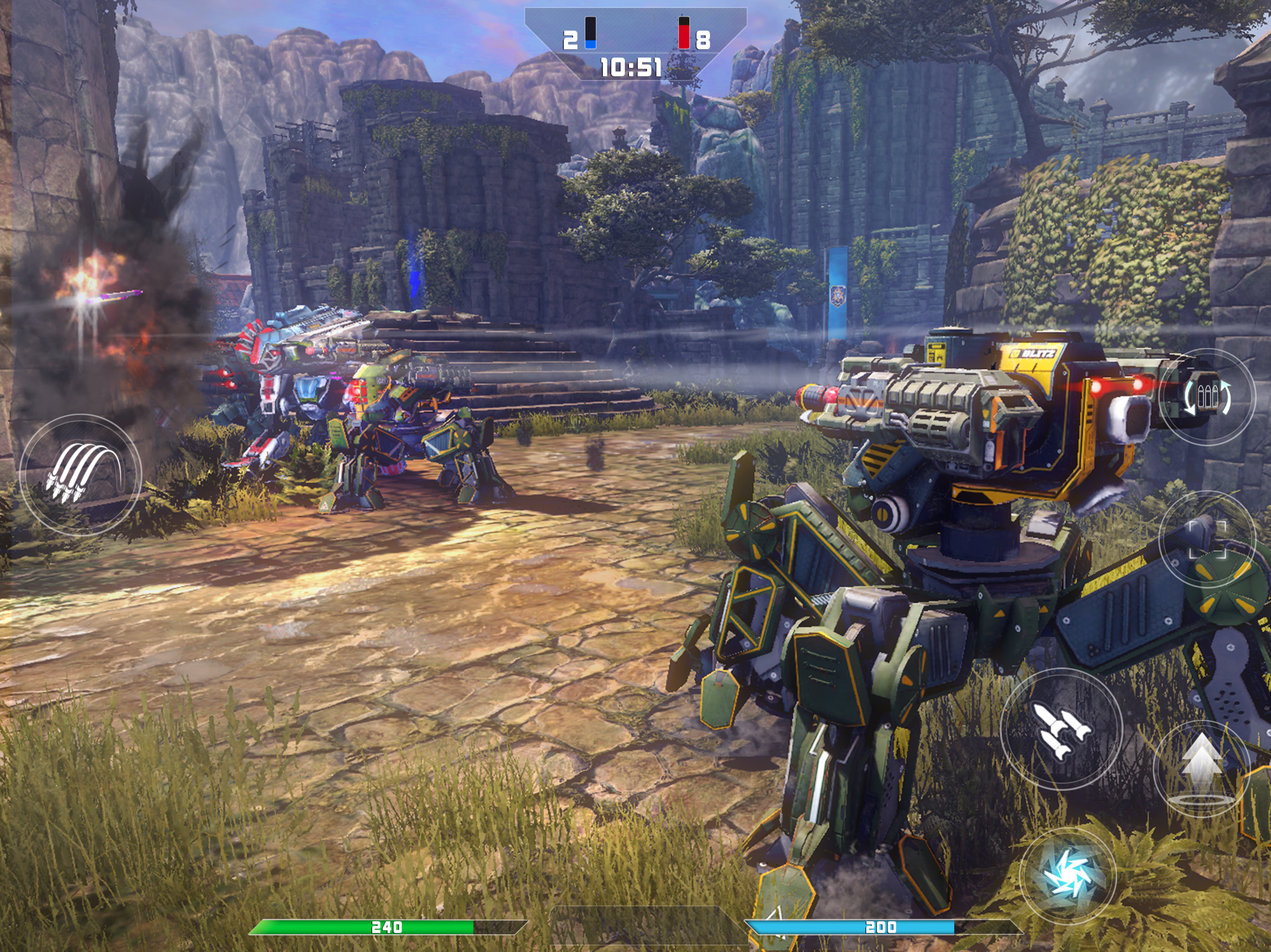 Titan Glory Game Screenshot