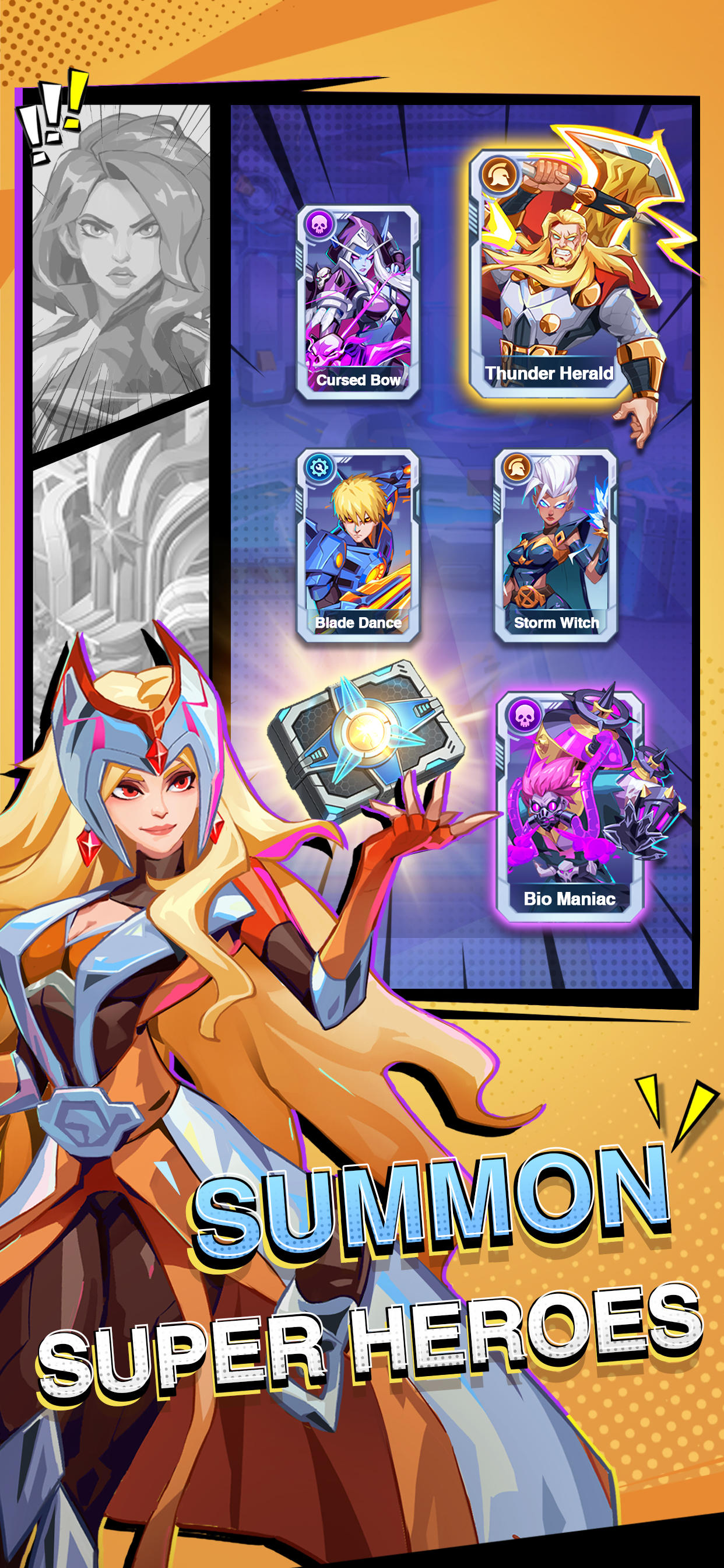 Screenshot of Heroes Bang: Idle RPG Arena