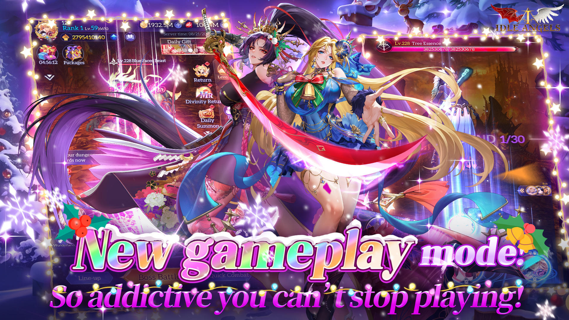 Idle Angels Game Screenshot