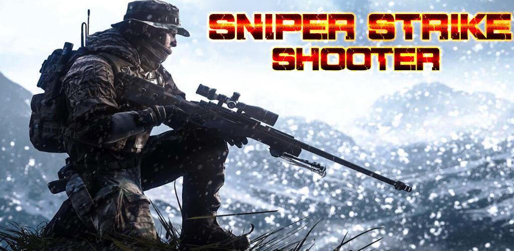 Banner of Sniper Strike Shooter - Offline-FPS-Spiel 