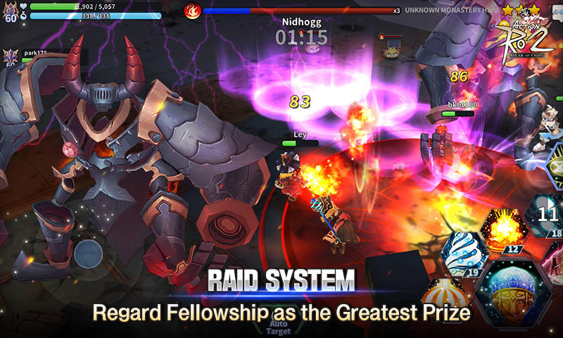 Action RO2 Spear of Odin Game Screenshot