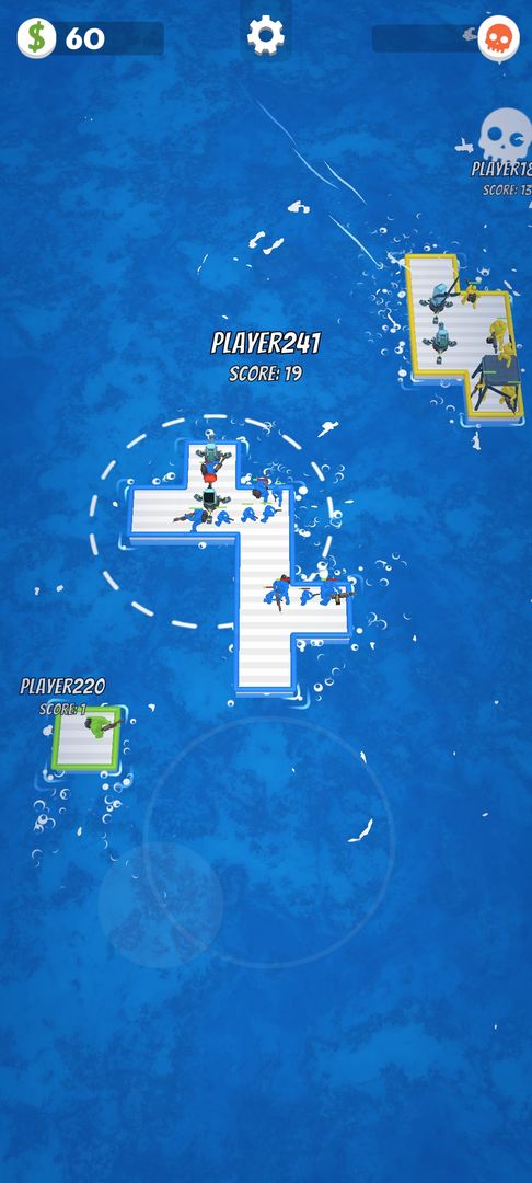 War of Rafts: Pertempuran Seru di Laut screenshot game