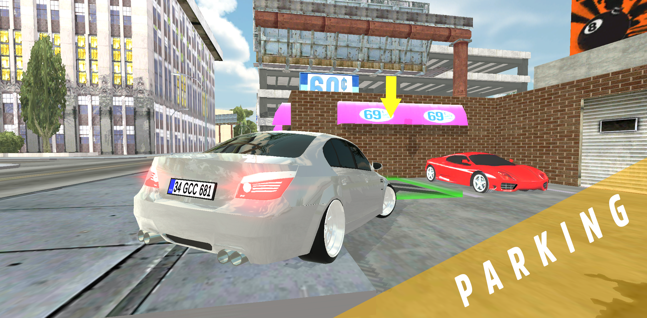 Screenshot of Megane Drift & Park Simulator
