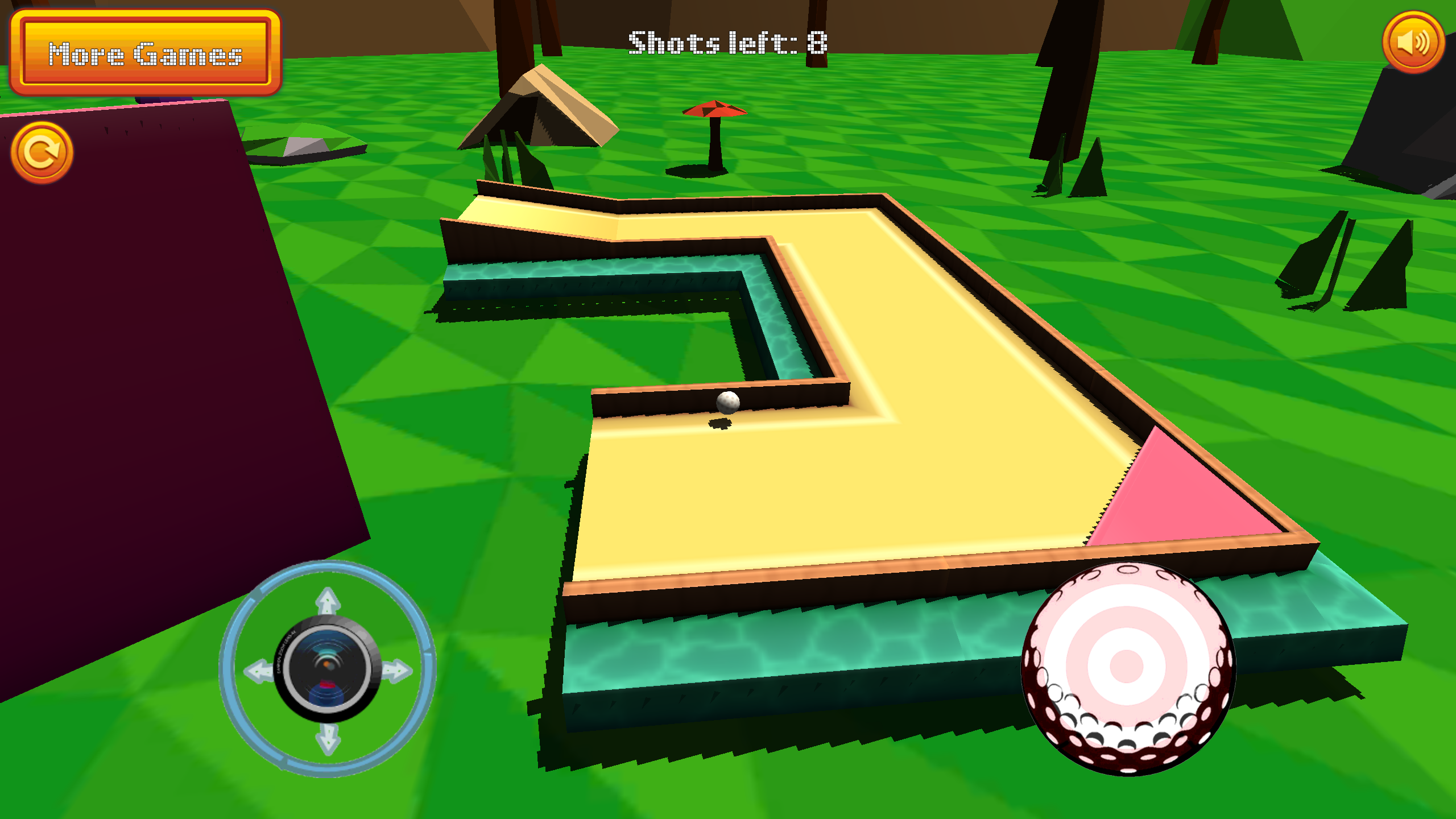 Mini Golf: Retro 2 ภาพหน้าจอเกม
