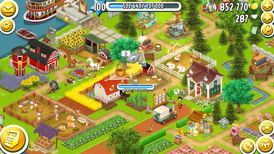 Screenshot of Hay Day