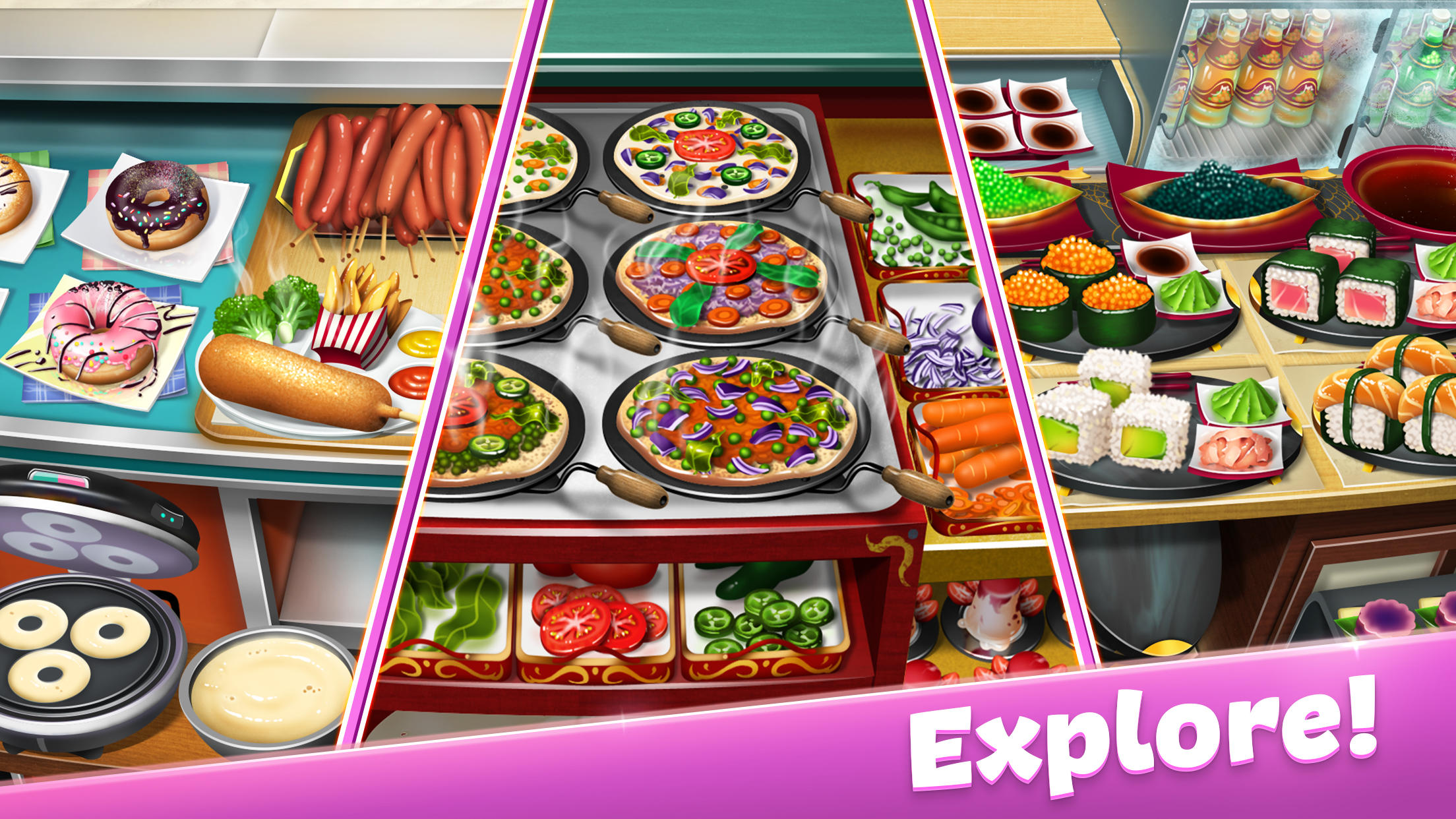 Screenshot of Cooking Fever: Restaurant Game
