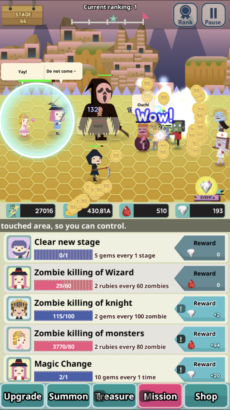 Infinity Dungeon 2 Game Screenshot