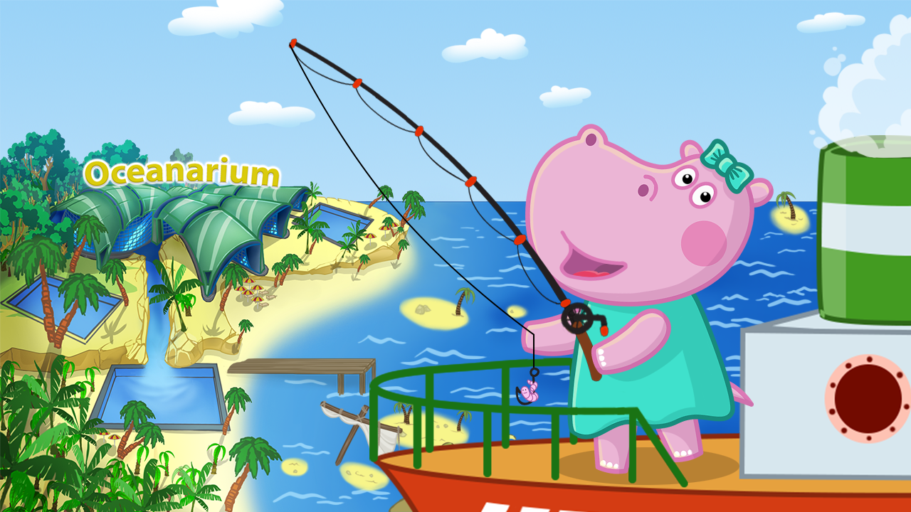 Screenshot 1 of Jeux de pêche Enfants drôles 1.5.8