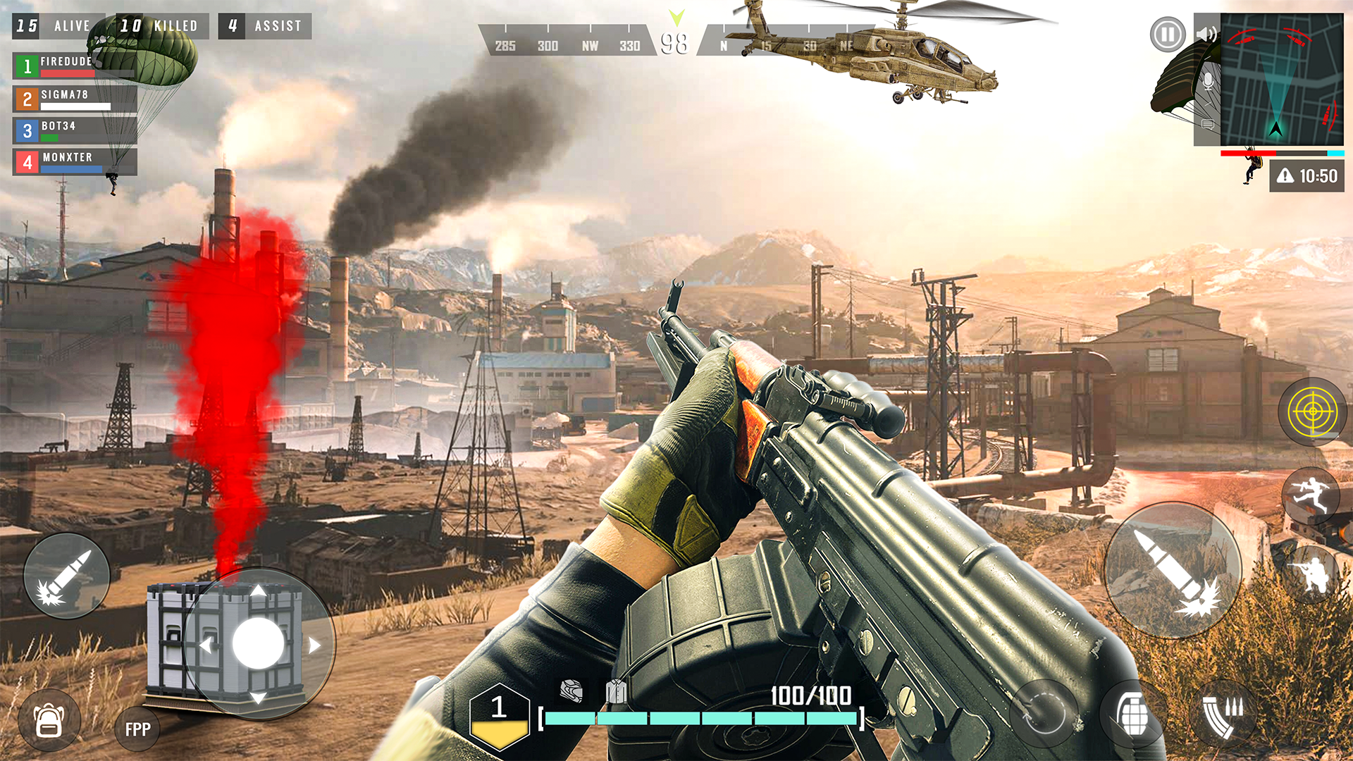 Screenshot 4 of Shooting War Games Offline 