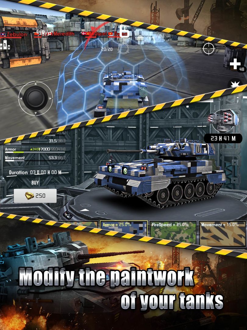 激逗战车（Tank Strike） 게임 스크린 샷