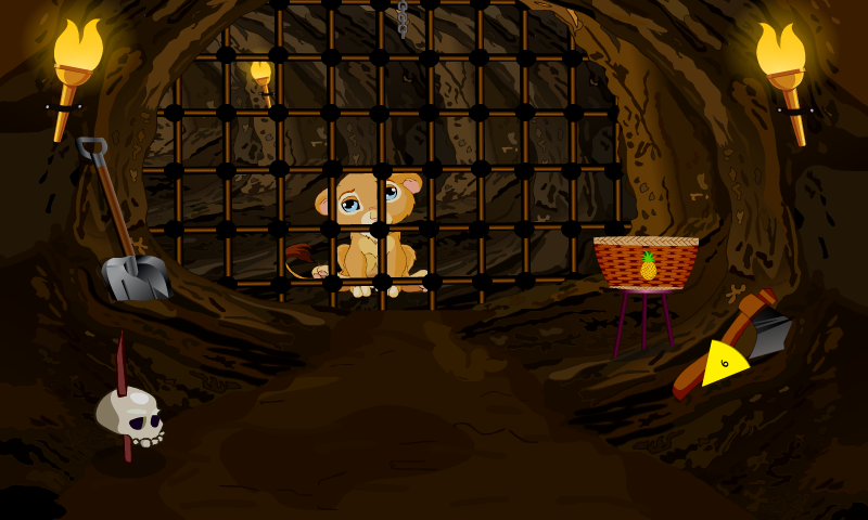 Cuplikan Layar Game Lion Cub Rescue