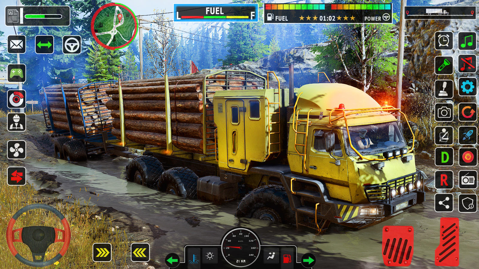 Screenshot 1 of Off-road Mud Truck Games 2023 0.6
