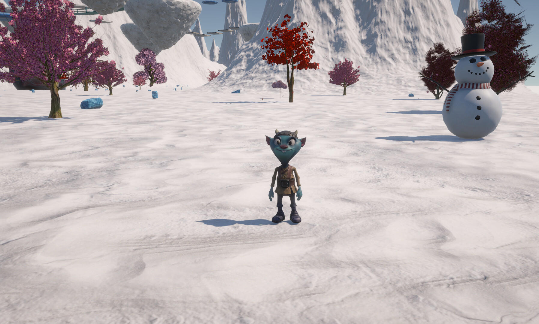 Screenshot of The Winter's Embrace: Celestial Gateway