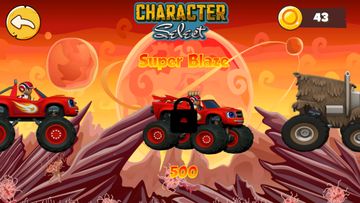 The Big Race: Blaze Vs Monster Machines ゲームのスクリーンショット