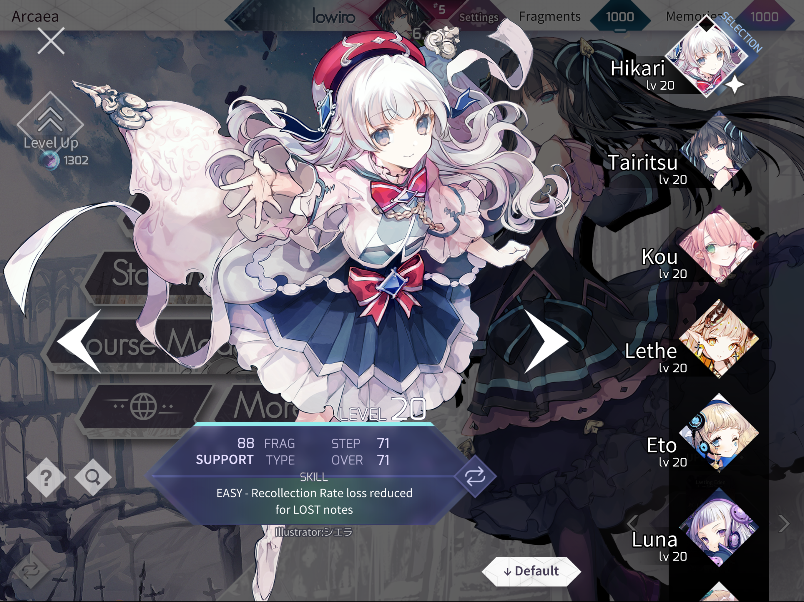 Arcaea Game Screenshot