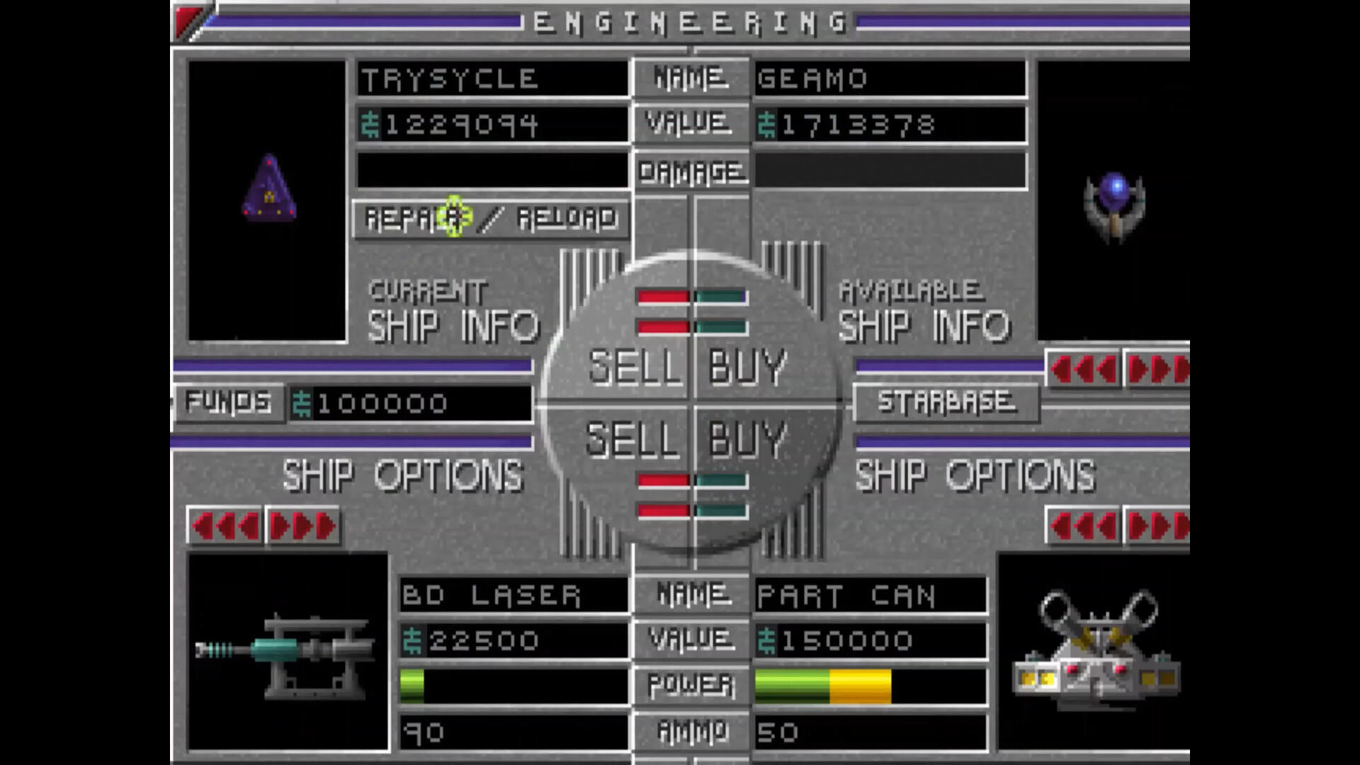 Screenshot of Command Adventures: Starship