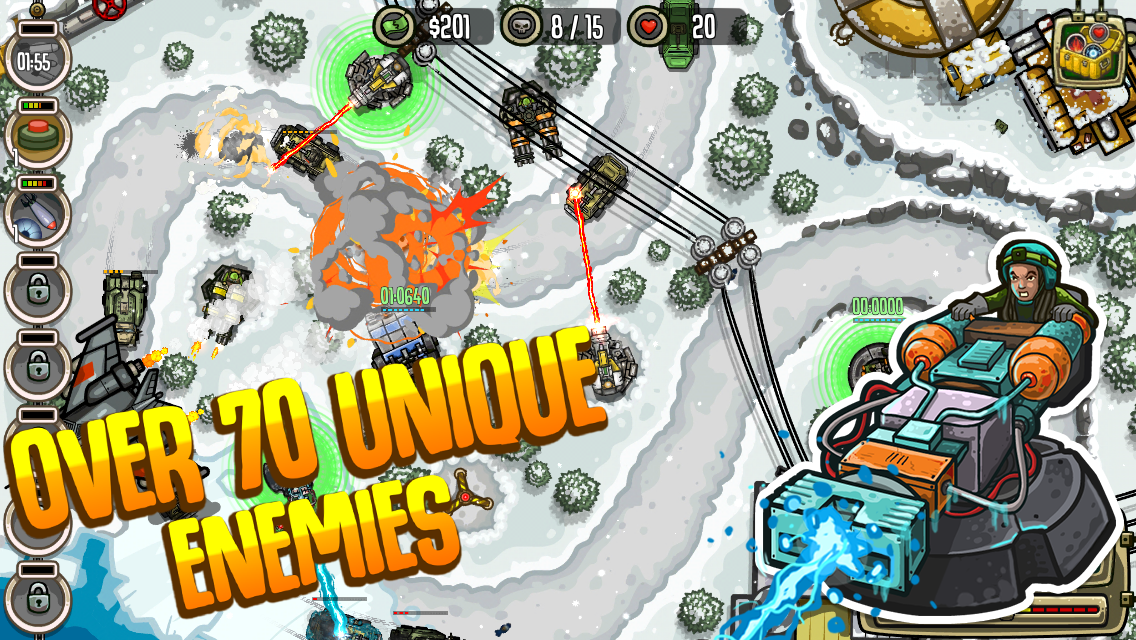 Modern Defense HD Game Screenshot
