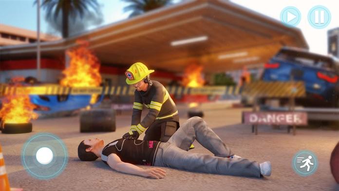 Screenshot 2 of Ambulance Emergency Rescue Sim 