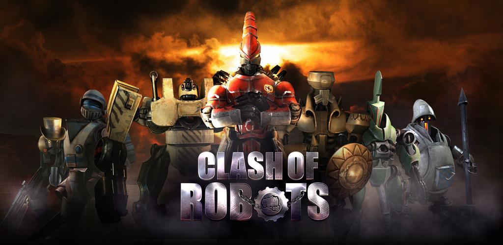 Banner of Clash Of Robots เกมต่อสู้ 31.7