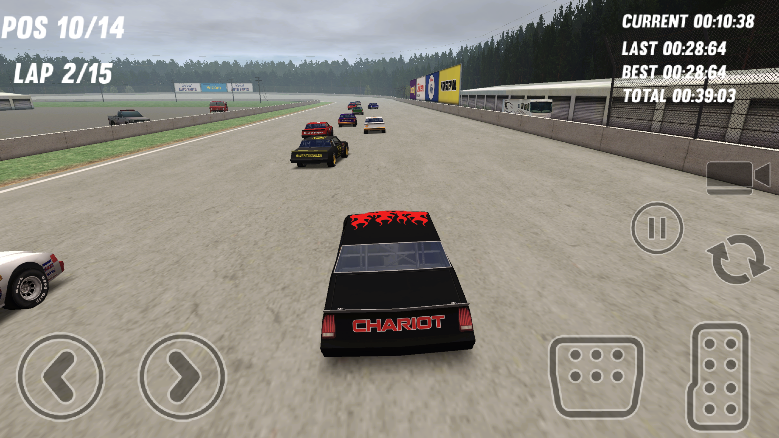 Thunder Stock Cars 2 Game Screenshot