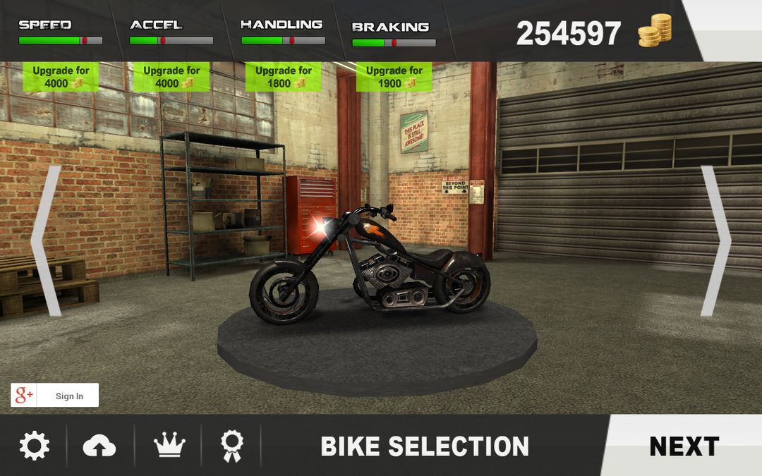 Screenshot of Riding in Traffic Online