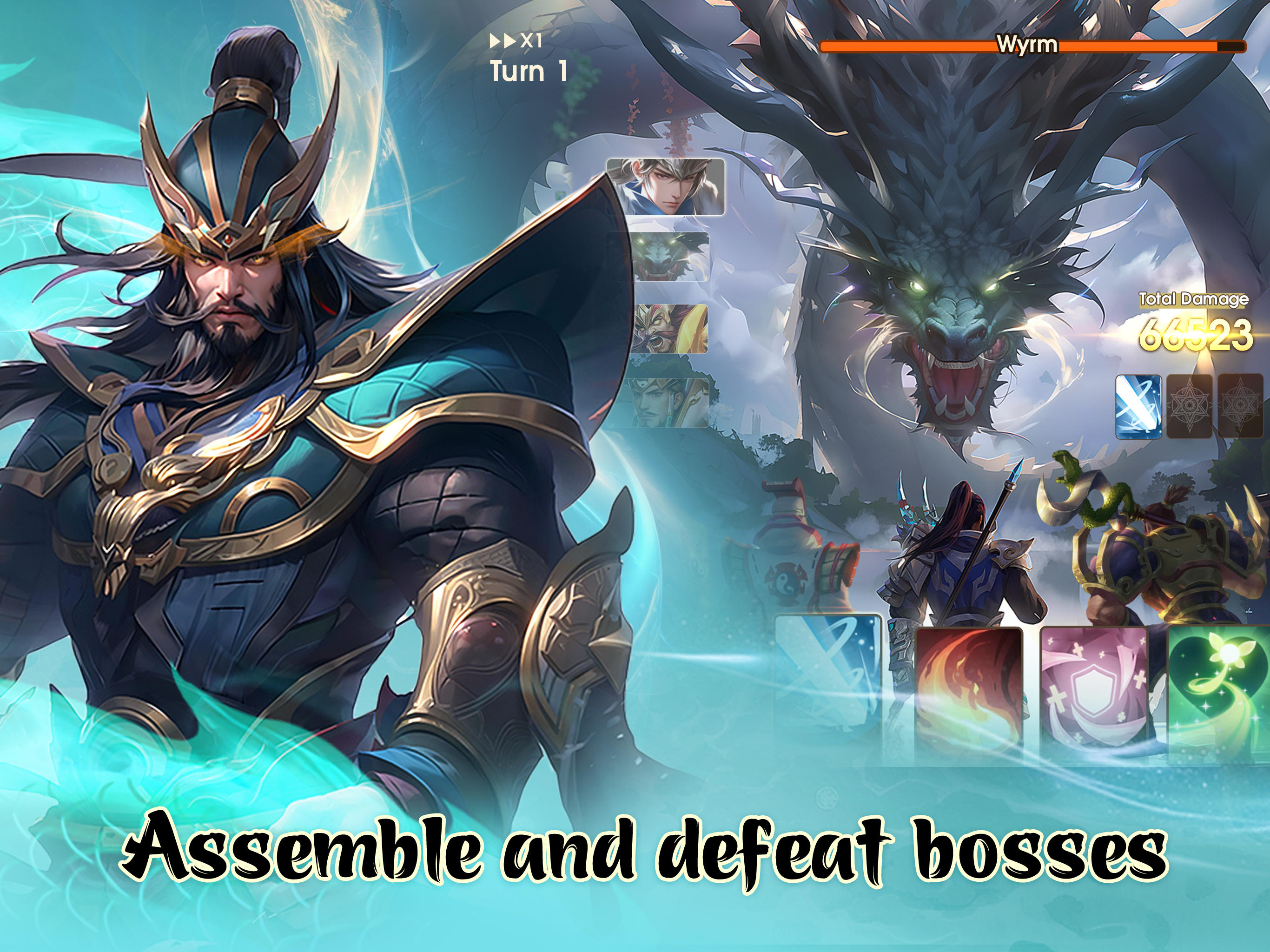 Fantasi Tiga Kerajaan:Perang Game Screenshot