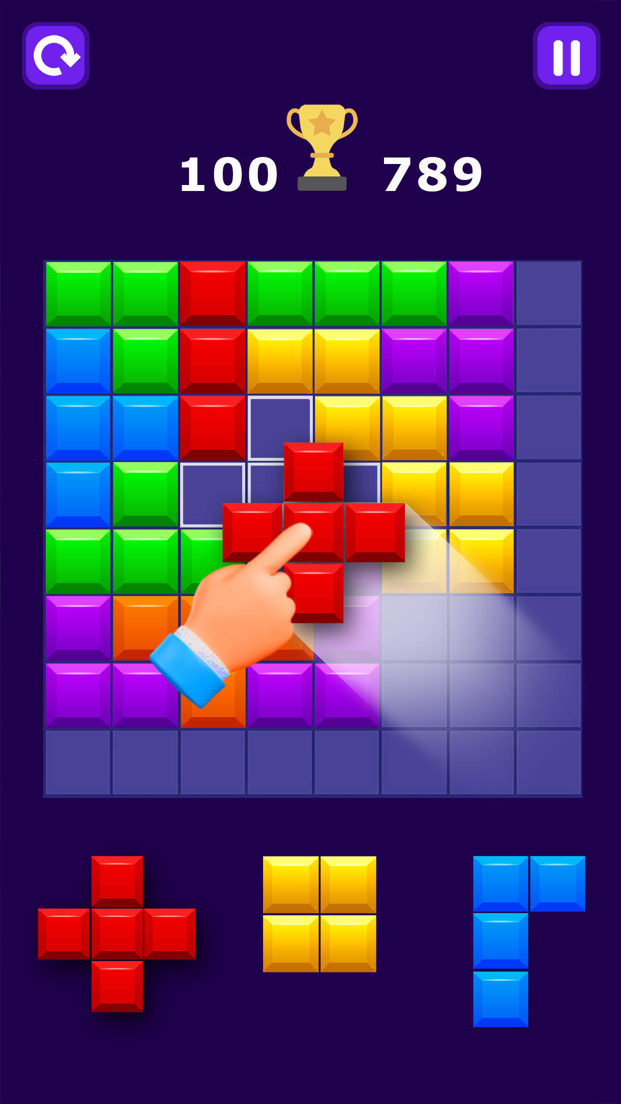 Block Smash Blast: Puzzle Game ภาพหน้าจอเกม