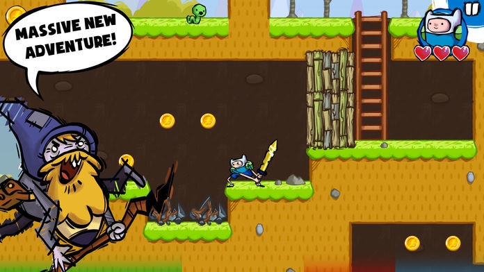 Screenshot of Adventure Time Game Wizard - Draw Your Own Adventure Time Games