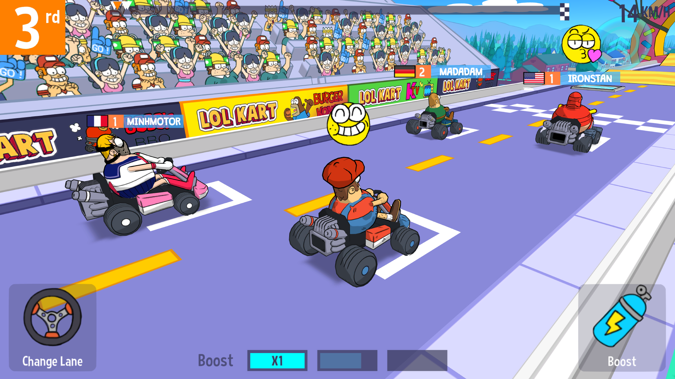 LoL Kart ภาพหน้าจอเกม