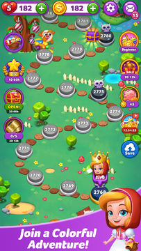 롤리팝 스윗 테이스티 매치3 게임 스크린샷