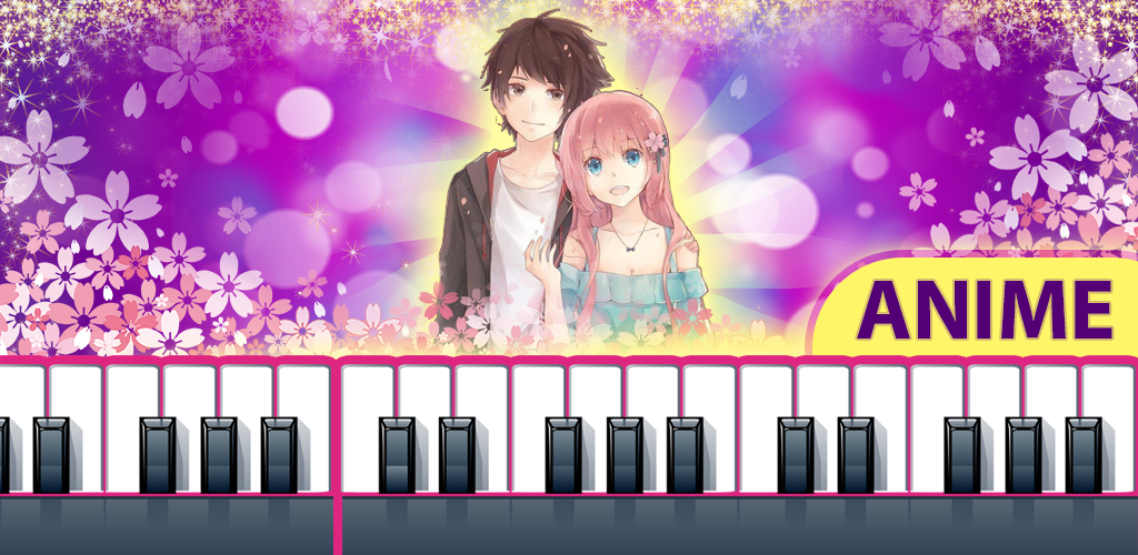 Banner of Anime Songs Piano Tiles - เกมเปียโนจังหวะ 