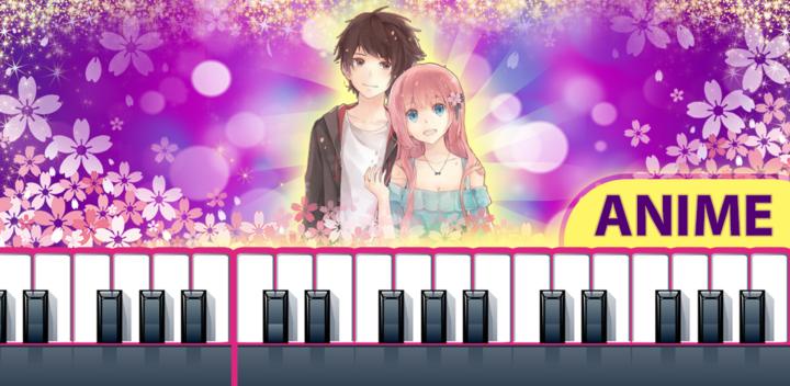 Banner of Anime Songs Piano Tiles - Pianist Rhythm Game 