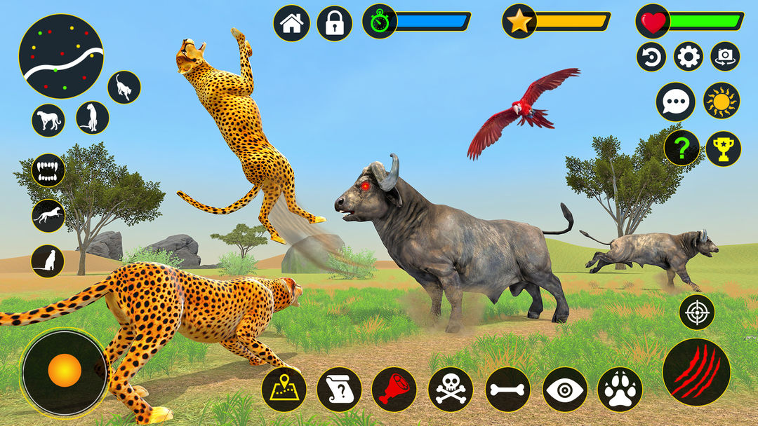Cheetah Simulator 3D Game android iOS-TapTap