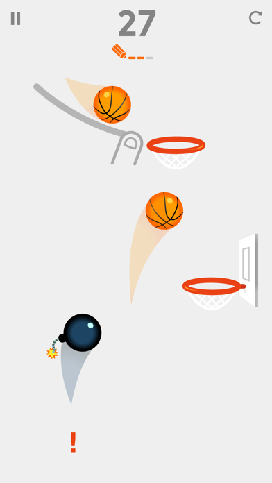 Dunk Line Game Screenshot