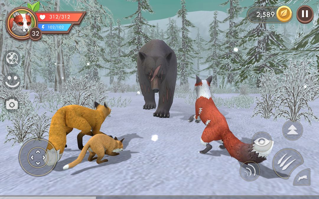 WildCraft: 동물 심 온라인 3D 게임 스크린 샷