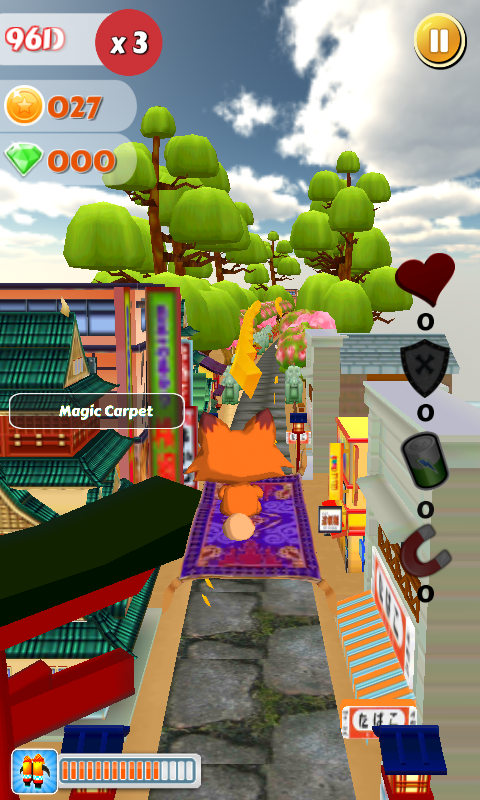 ピアノ忍者 ゲームのスクリーンショット