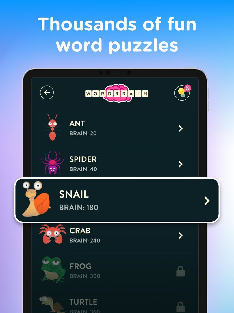 WordBrain - Word puzzle game ภาพหน้าจอเกม