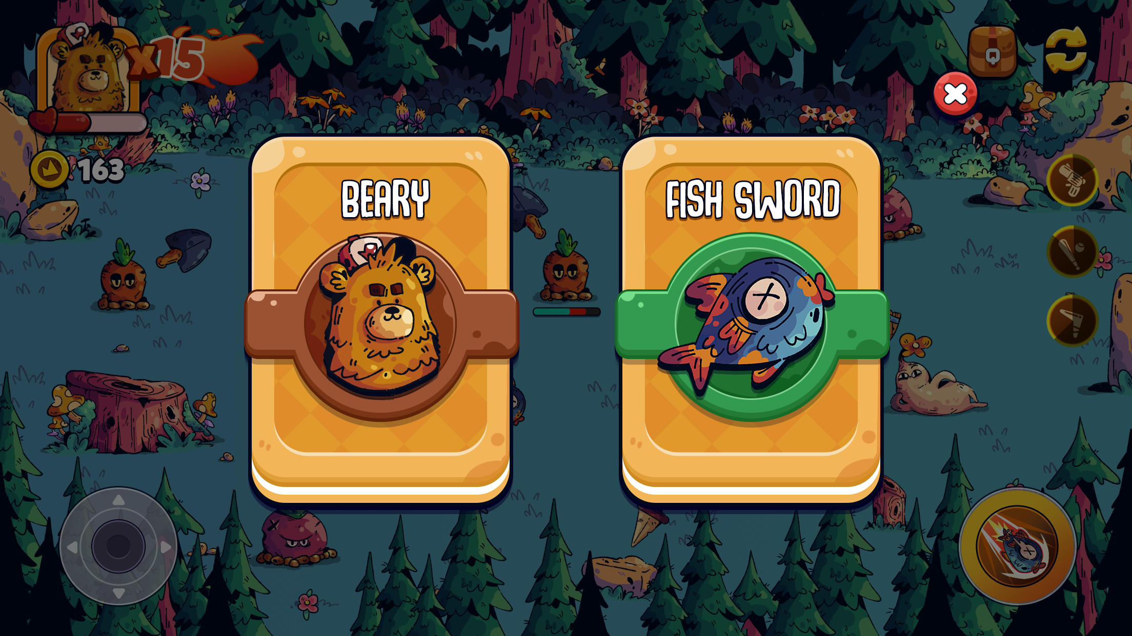 Скриншот игры The Beary Adventure