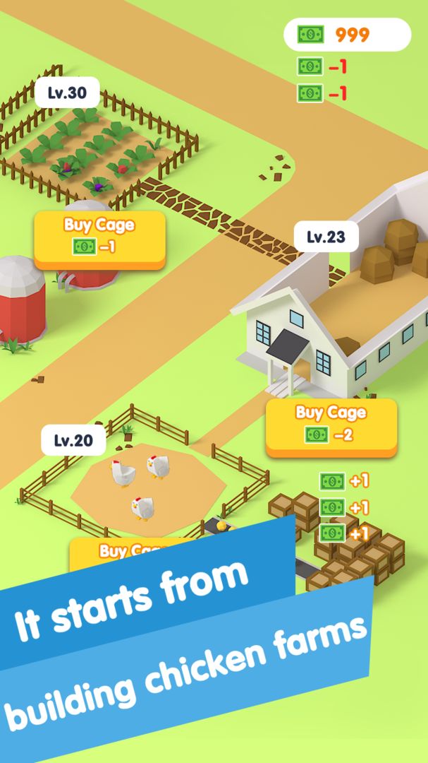 Poly Farm Inc. 게임 스크린 샷