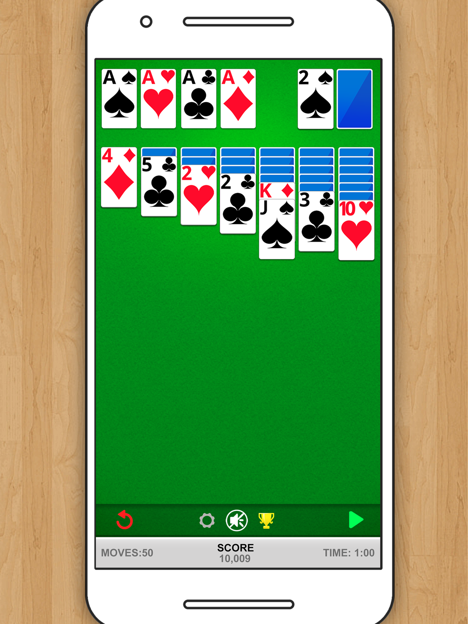 SOLITAIRE CLASSIC CARD GAME Game Screenshot