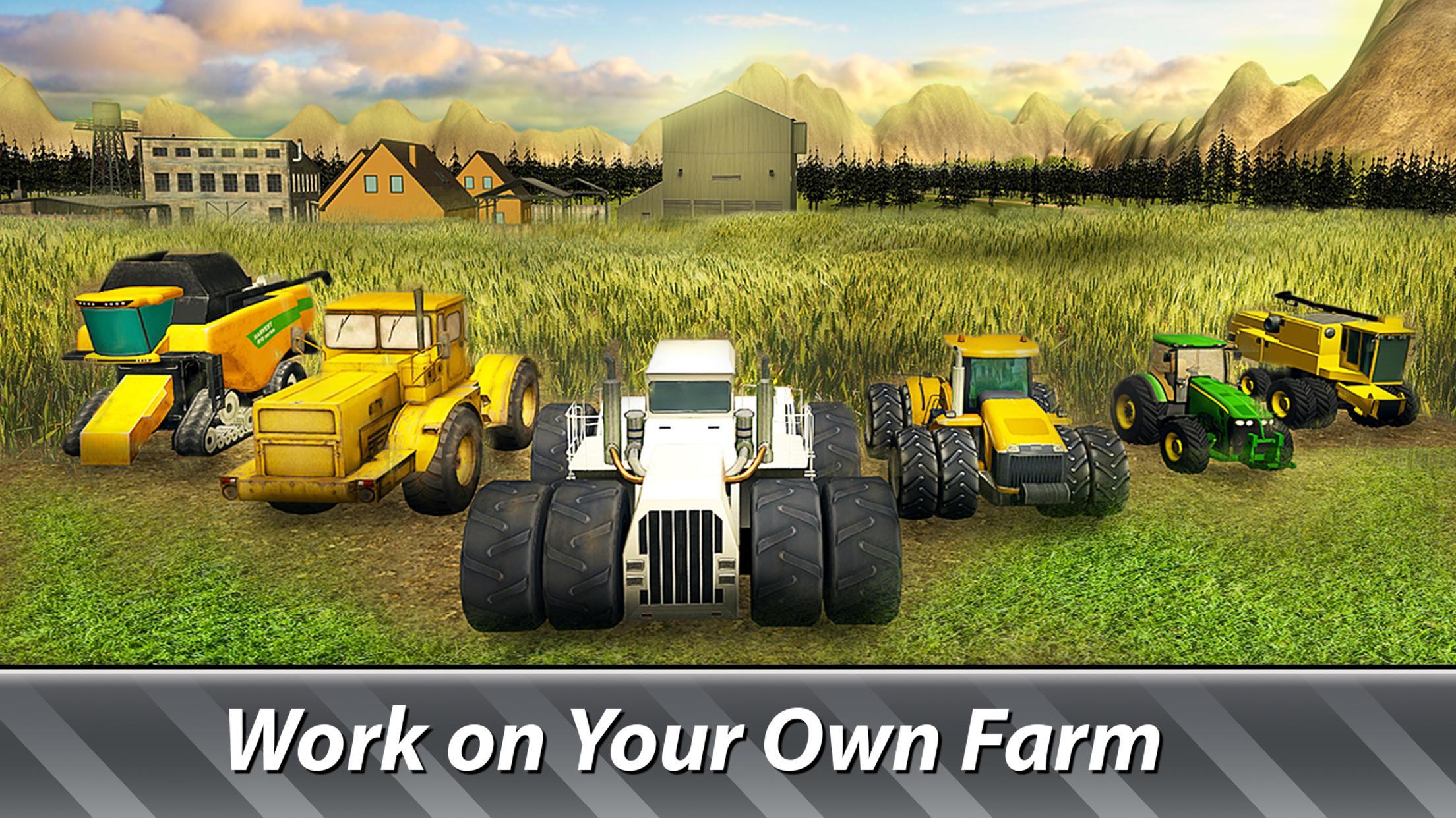 🚜 Farm Simulator: Hay Tycoon  Game Screenshot