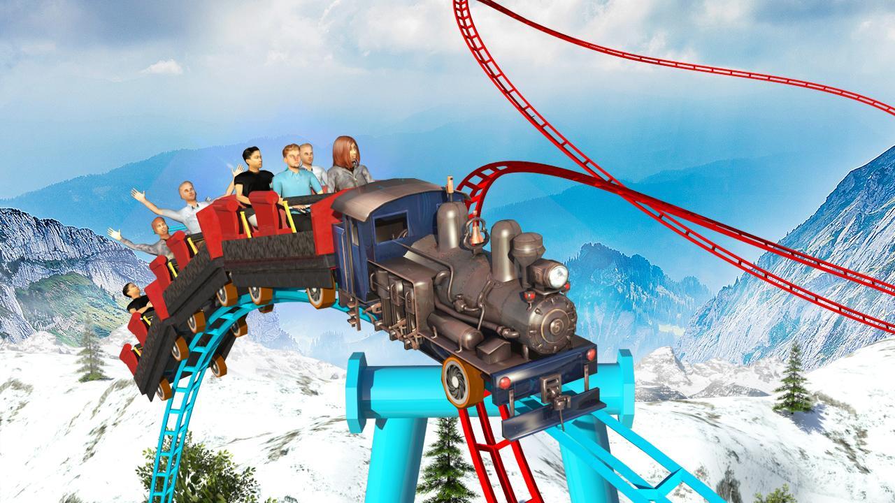 Roller Coaster Train Simulator 2018 게임 스크린샷