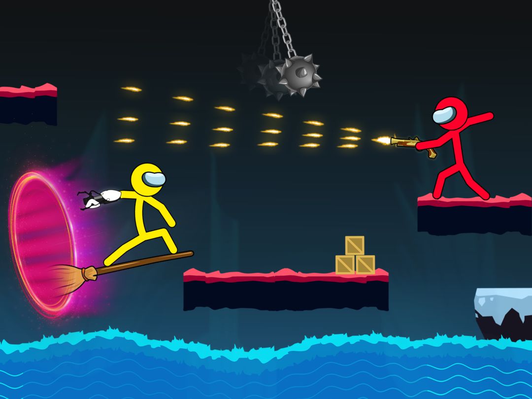 스틱맨 싸우는 게임 - 스틱맨 전투 게임 게임 스크린 샷