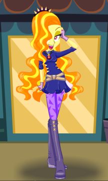 Dress up Adagio Dazzle Game Screenshot