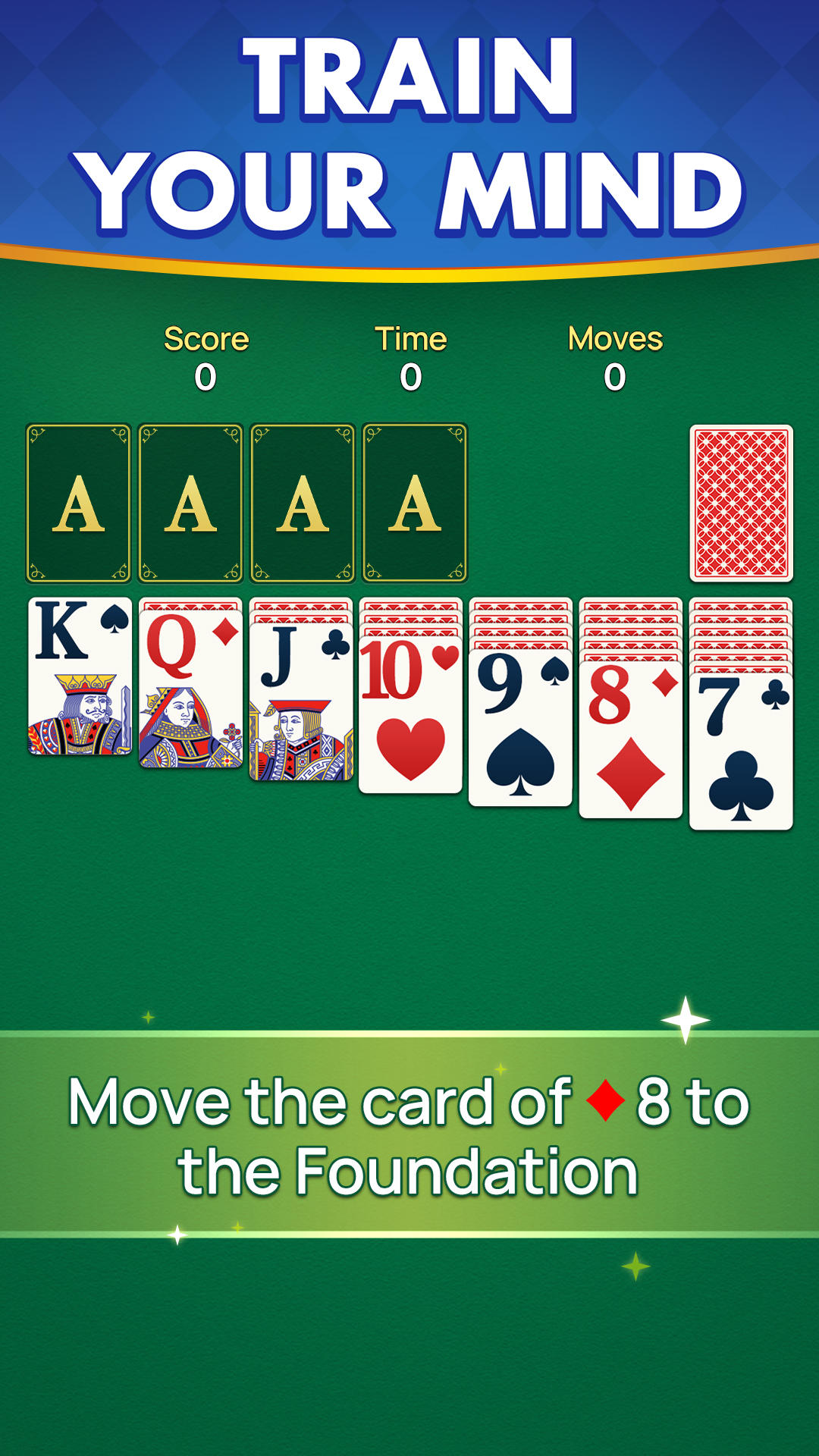 Vigor Solitaire for Seniors Game Screenshot