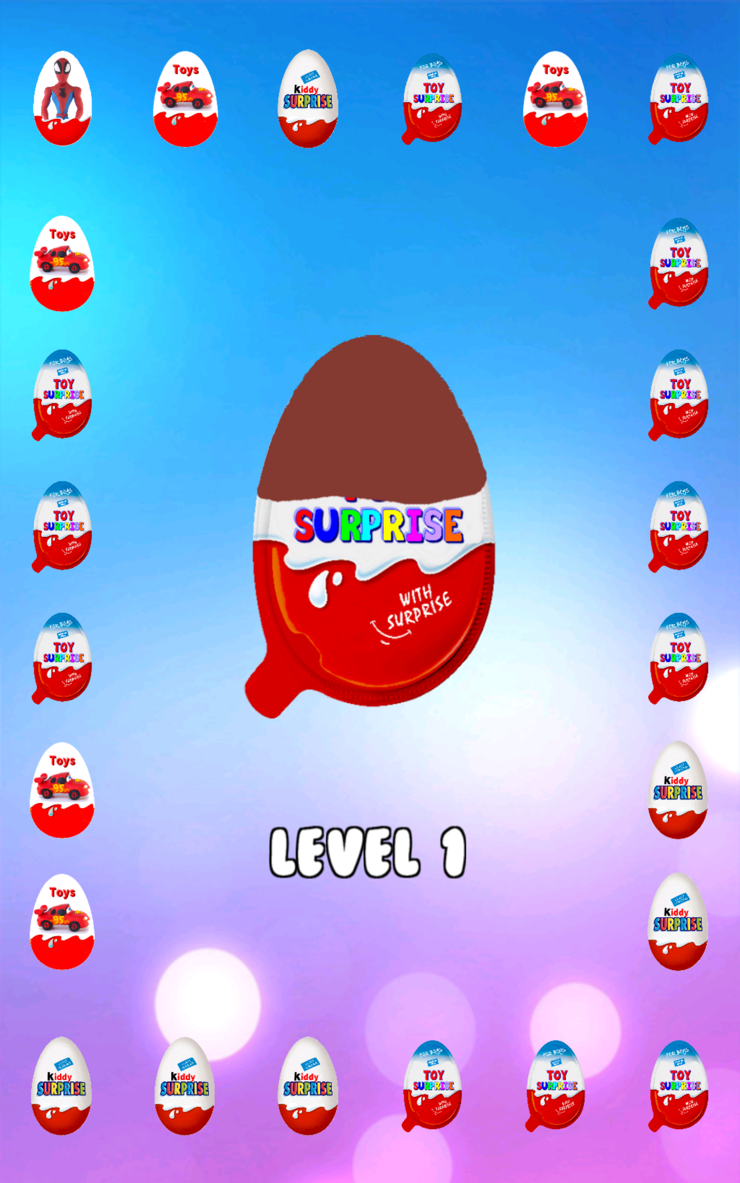 Surprise Eggs Game Screenshot